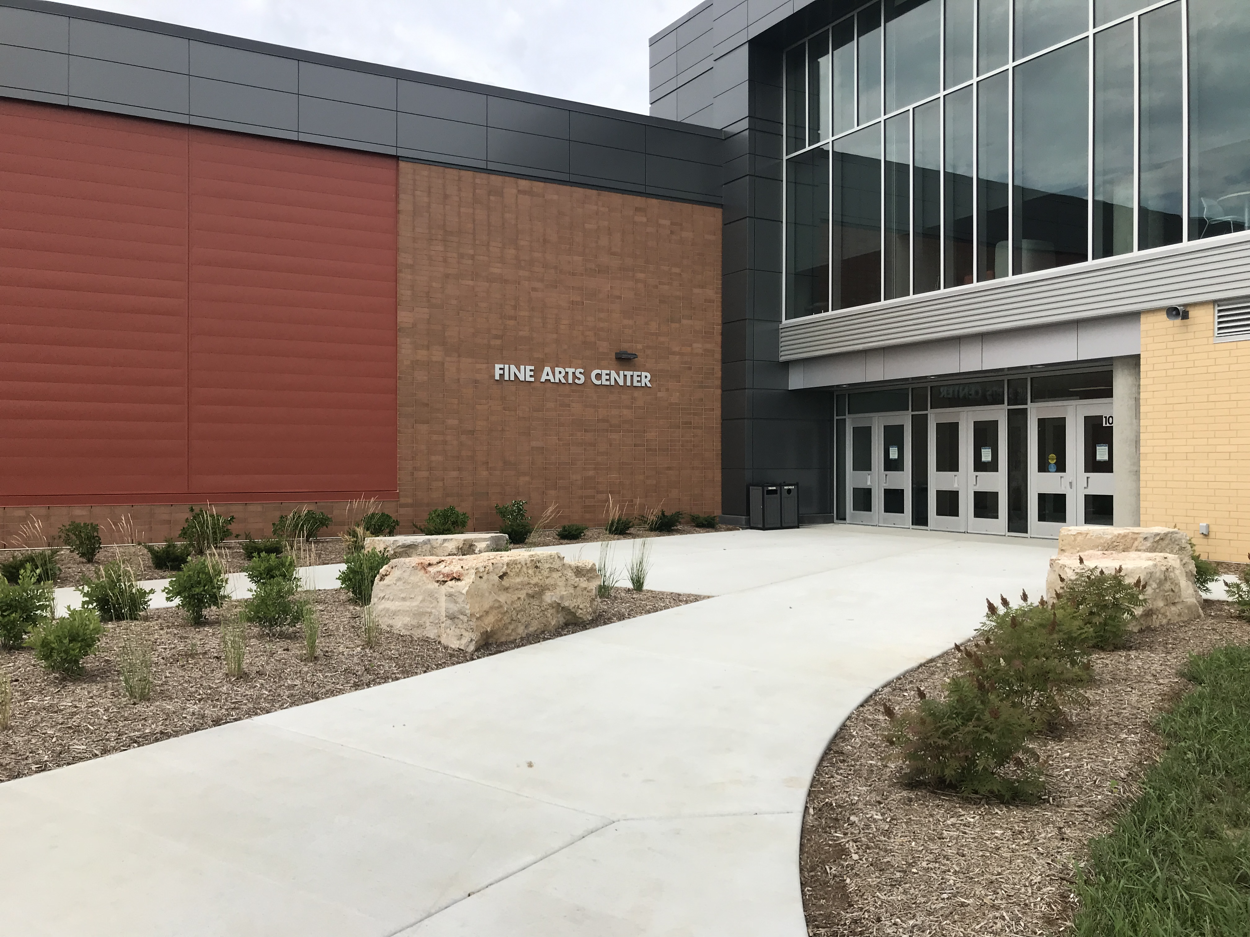 VAHS Fine Arts Entrance